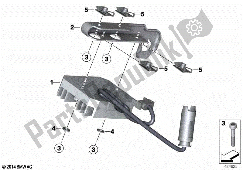 Todas las partes para Regulador De Voltaje de BMW F 800R K 73 2014 - 2016