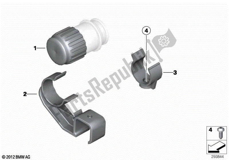 Todas las partes para Tapa Para Enchufe De Diagnóstico de BMW F 800R K 73 2017 - 2018