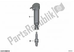 Ignition coil/spark plug