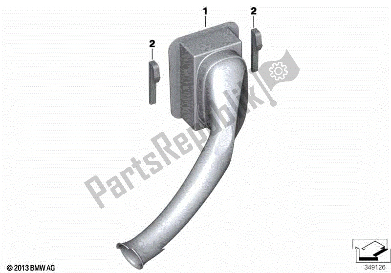 Todas las partes para Colector De Admisión de BMW F 800R K 73 2017 - 2018