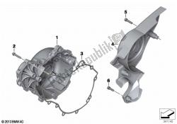 cubierta de la carcasa del motor, derecha