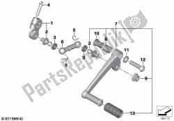 External gearshift parts/Shift lever