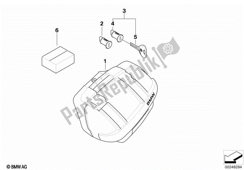 Todas las partes para Caso De Deportes de BMW F 800S K 71 2006 - 2008