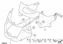 Trim panel upper part / attachment parts