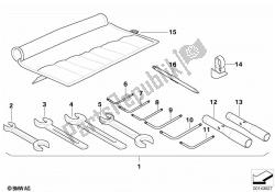 ferramenta para carro, kit suplementar