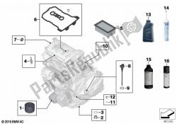 aceite de motor / servicio de mantenimiento