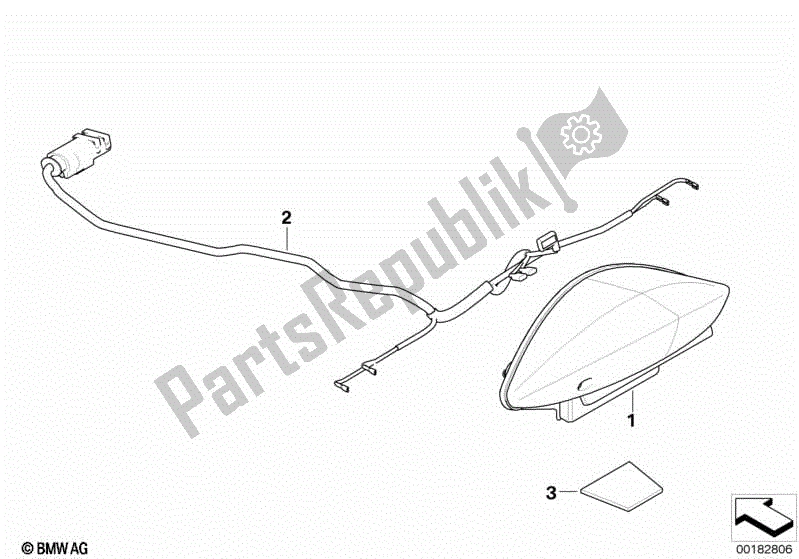 Todas las partes para Luz Trasera Led de BMW F 800 ST K 71 2006 - 2012