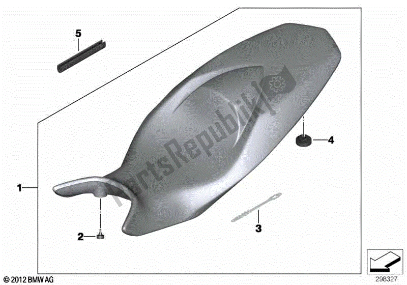 Toutes les pièces pour le Banquette à Profil Bas du BMW F 800 ST K 71 2006 - 2012