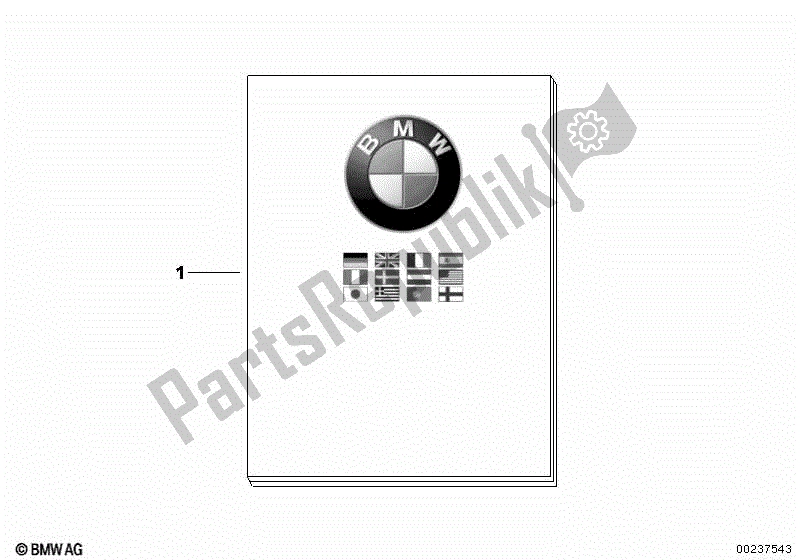 All parts for the Operating Instructions, Alarm Systems of the BMW F 800 ST K 71 2006 - 2012