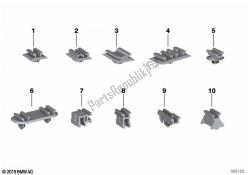 Plug-in connection bracket