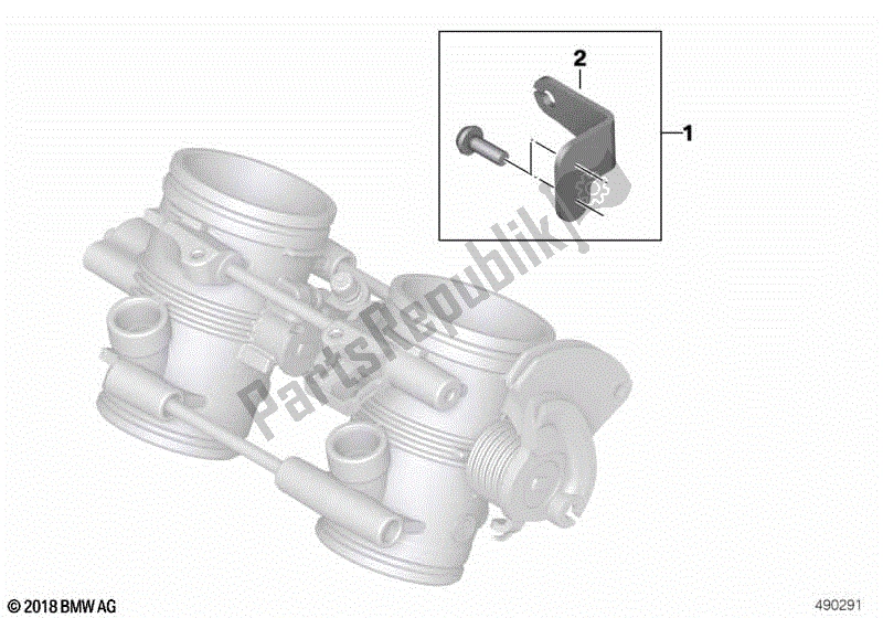 Todas las partes para Reducción De Potencia de BMW F 800 ST K 71 2006 - 2012