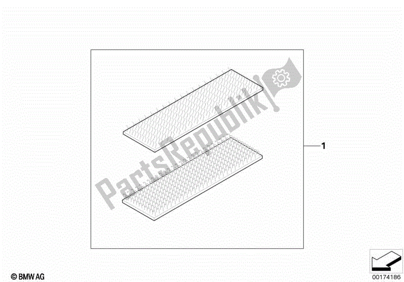 Todas las partes para Fijadores, Sujetadores De Gancho Y Bucle de BMW F 800 ST K 71 2006 - 2012