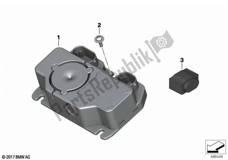 Toutes les pièces pour le Systèmes D'alarme du BMW F 850 GS K 81 2018 - 2021