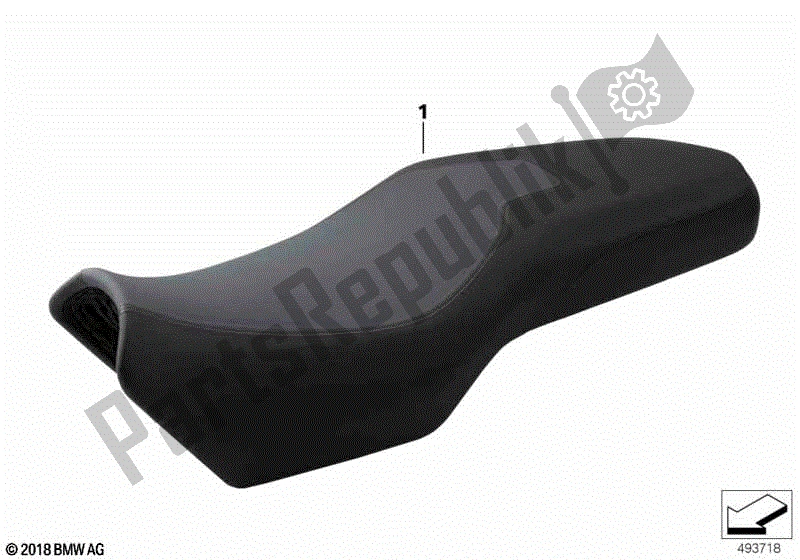 Todas las partes para Asiento De Banco, Comodidad de BMW F 850 GS K 81 2018 - 2021