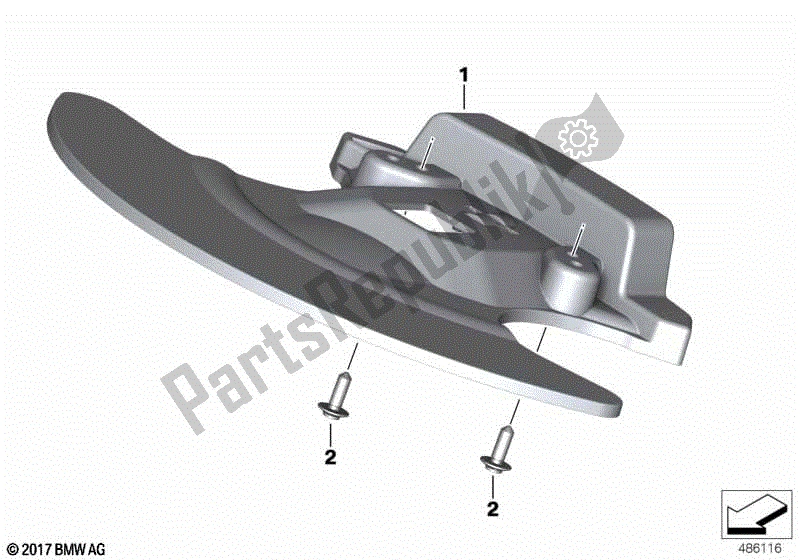 Todas las partes para Cubierta De Protección De La Horquilla de BMW F 850 GS K 81 2018 - 2021