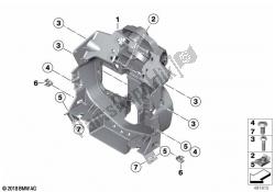 Front panel carrier