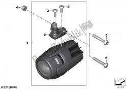 faro auxiliar led 