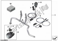 LED auxiliary headlight