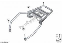 portaequipajes topcase aluminio