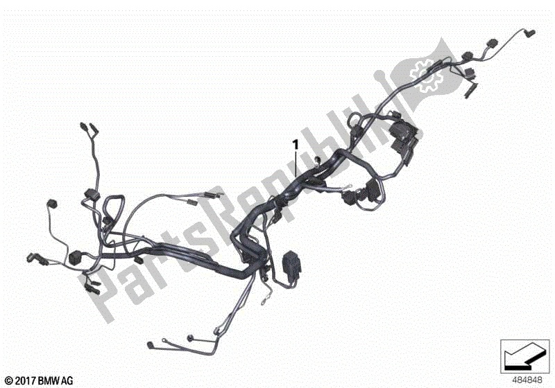 Todas las partes para Arnés De Cableado Principal de BMW F 850 GS K 81 2018 - 2021