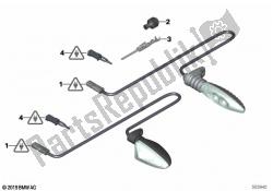 conector de reparo, lâmpada indicadora