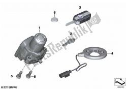 RF remote control locking system