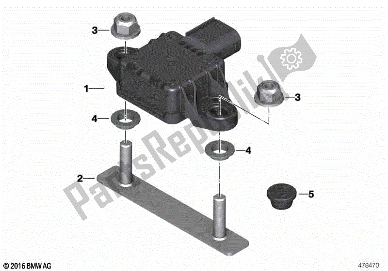 Todas las partes para Sensor De Velocidad de BMW F 850 GS K 81 2018 - 2021