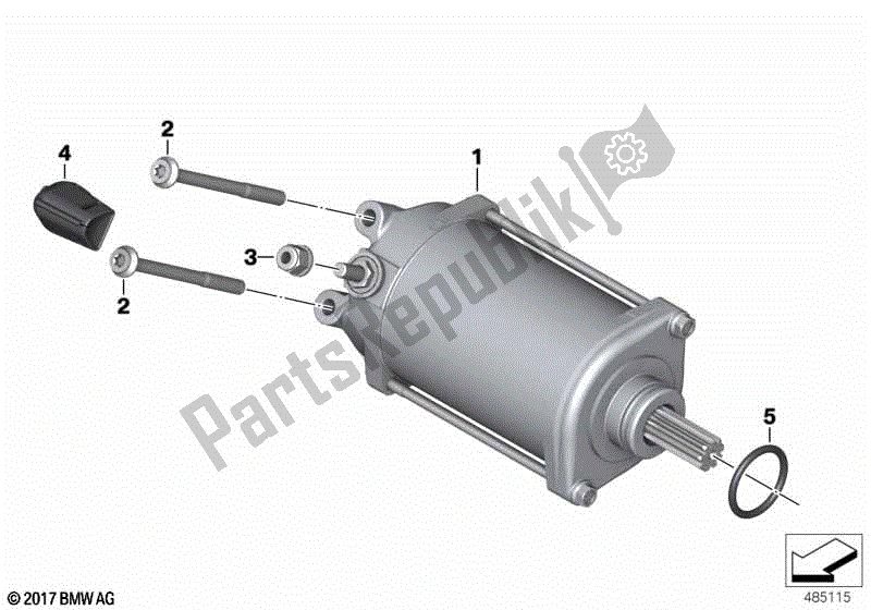 Todas las partes para Inicio de BMW F 850 GS K 81 2018 - 2021