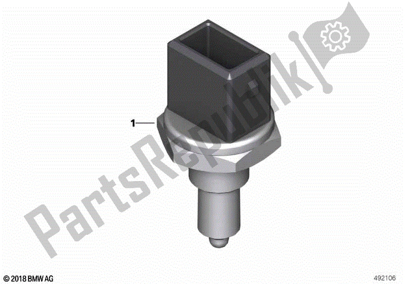 Todas las partes para Sensor De Temperatura Refrigerante / Aceite de BMW F 850 GS K 81 2018 - 2021