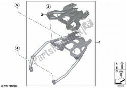 Topcase carrier luggage carrier