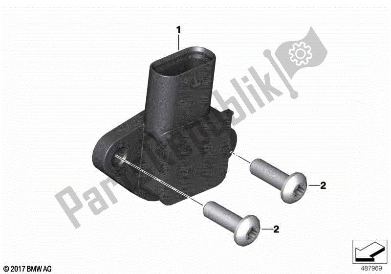 Todas las partes para Sensor De Transmisión de BMW F 850 GS K 81 2018 - 2021