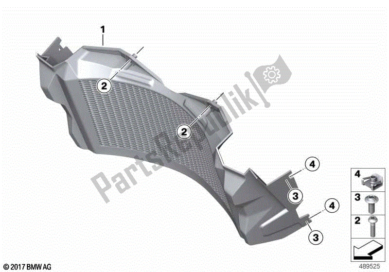 Alle onderdelen voor de Luchtkanalen, Radiator van de BMW F 850 GS Adventure K 82 2018 - 2021