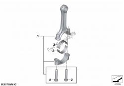 Connecting rod with bearing