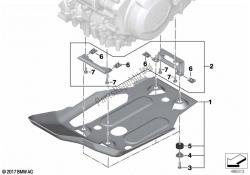 protección del motor, aluminio