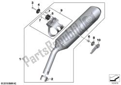 EXHAUST SYSTEM PARTS WITH MOUNTS