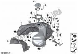 Fuel tank / mounting fittings