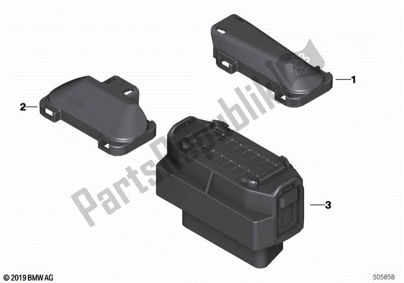 Todas las partes para Carcasa De Buje Obd de BMW F 850 GS Adventure K 82 2018 - 2021