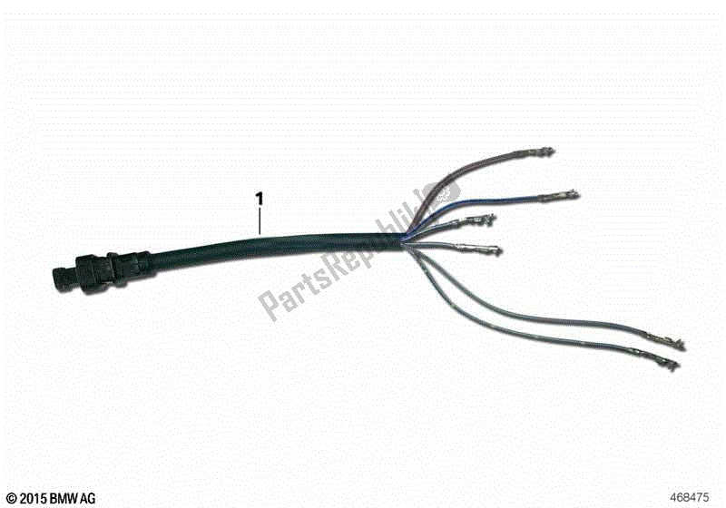 Todas las partes para Cable De Reparación, Puño Del Acelerador de BMW F 850 GS Adventure K 82 2018 - 2021