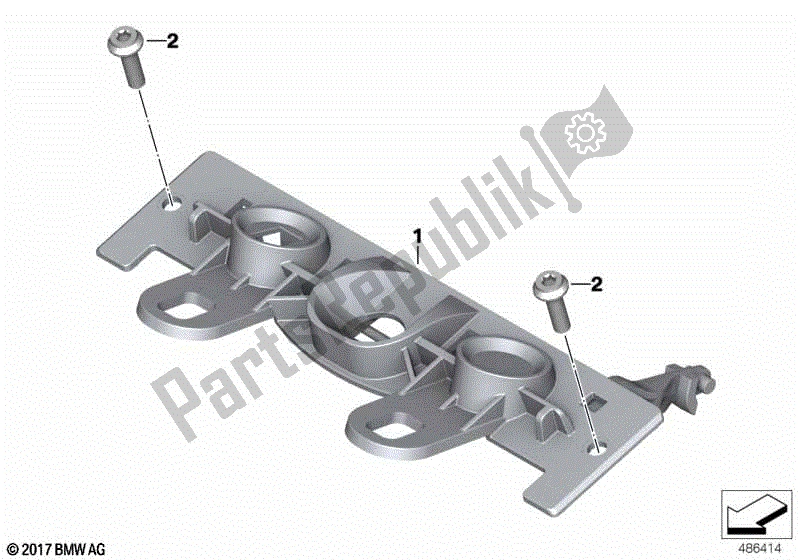 Todas las partes para Sistema De Bloqueo Del Banco Del Asiento de BMW F 850 GS Adventure K 82 2018 - 2021