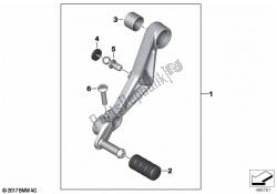 Shift lever, adjustable