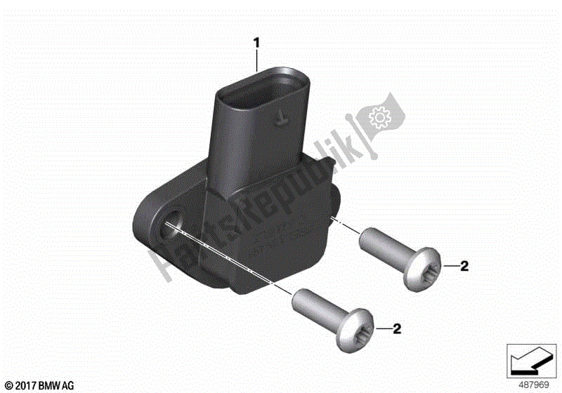 Todas las partes para Sensor De Transmisión de BMW F 850 GS Adventure K 82 2018 - 2021