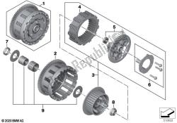 Clutch with clutch plate