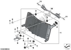 bevestigingsmateriaal voor koelvloeistofradiator