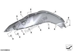 Fairing side panel, front