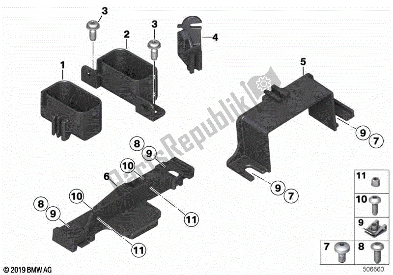 Alle onderdelen voor de Plug Cap Obd van de BMW F 900R K 83 2020 - 2021