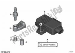 Retrofit tire pressure monitor