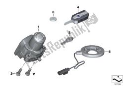 RF remote control locking system