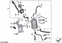 Activated Charcoal Filter/mounting parts