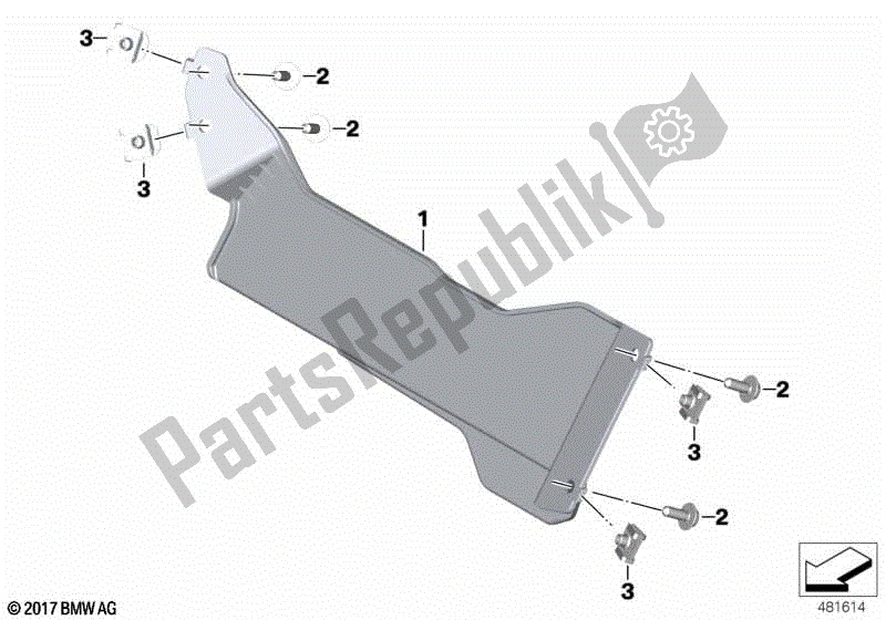 Todas las partes para Conducto De Descarga De Aire de BMW G 310 GS K 02 2016 - 2020