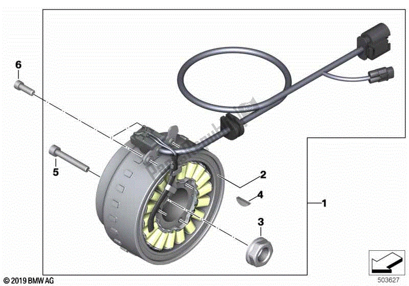 Todas las partes para Alternador de BMW G 310 GS K 02 2016 - 2020